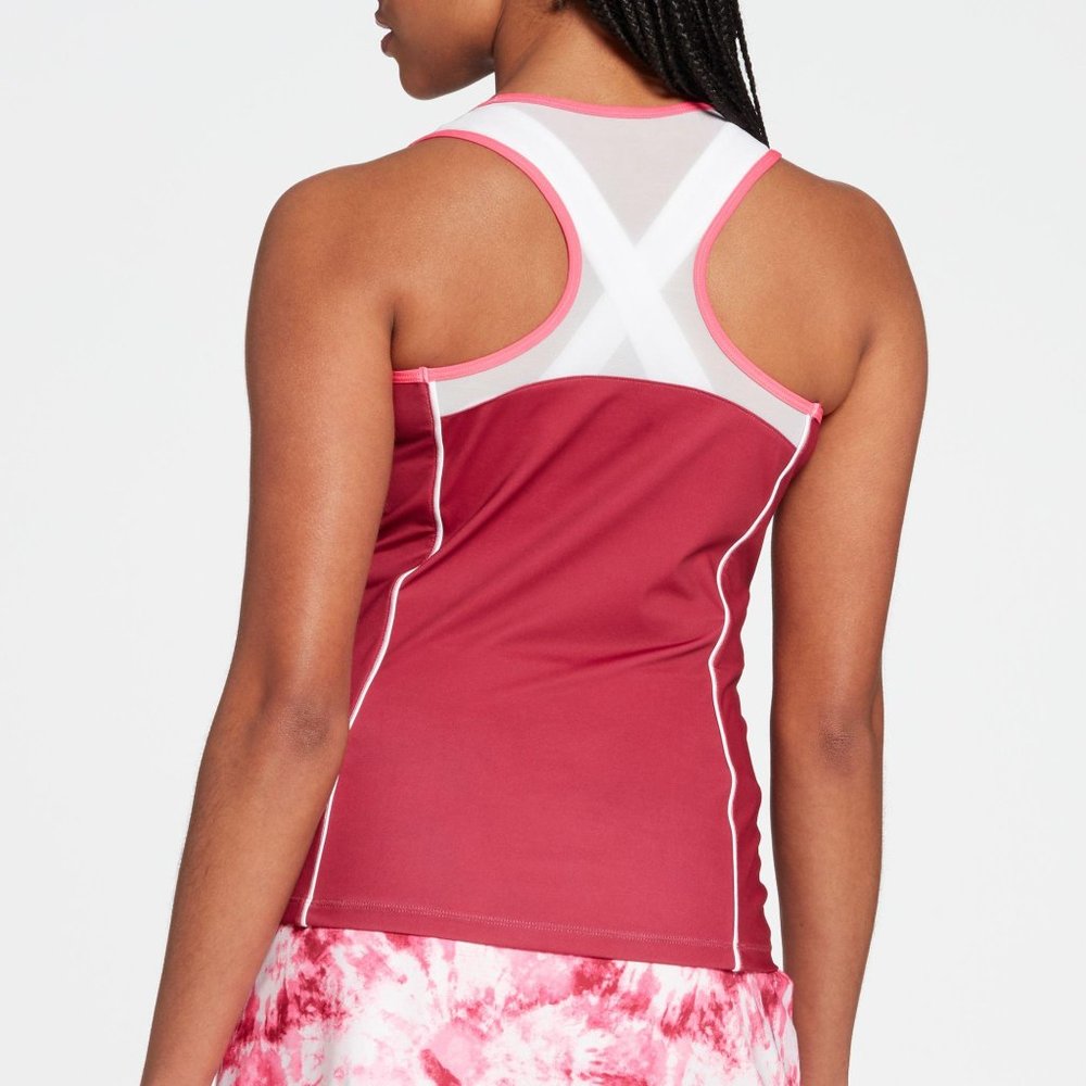 New Prince Women's Match Fashion Racerback Tennis Tank Top - Picture 3 of 4